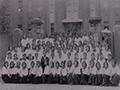 1943년 광주욱공립고등여학교 1학년 단체 사진 썸네일 이미지