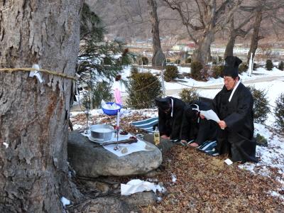 월악리 동제 서낭제 성황당제 축문 읽기 썸네일 이미지